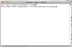 Terminal hacks on mac
